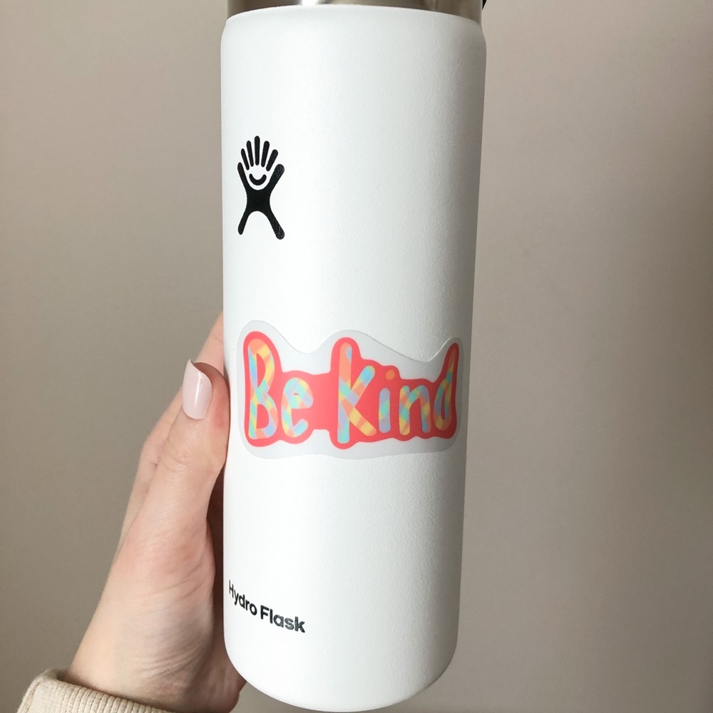 Be Kind Sticker, Bright Neon Sticker - Picture 4 of 4